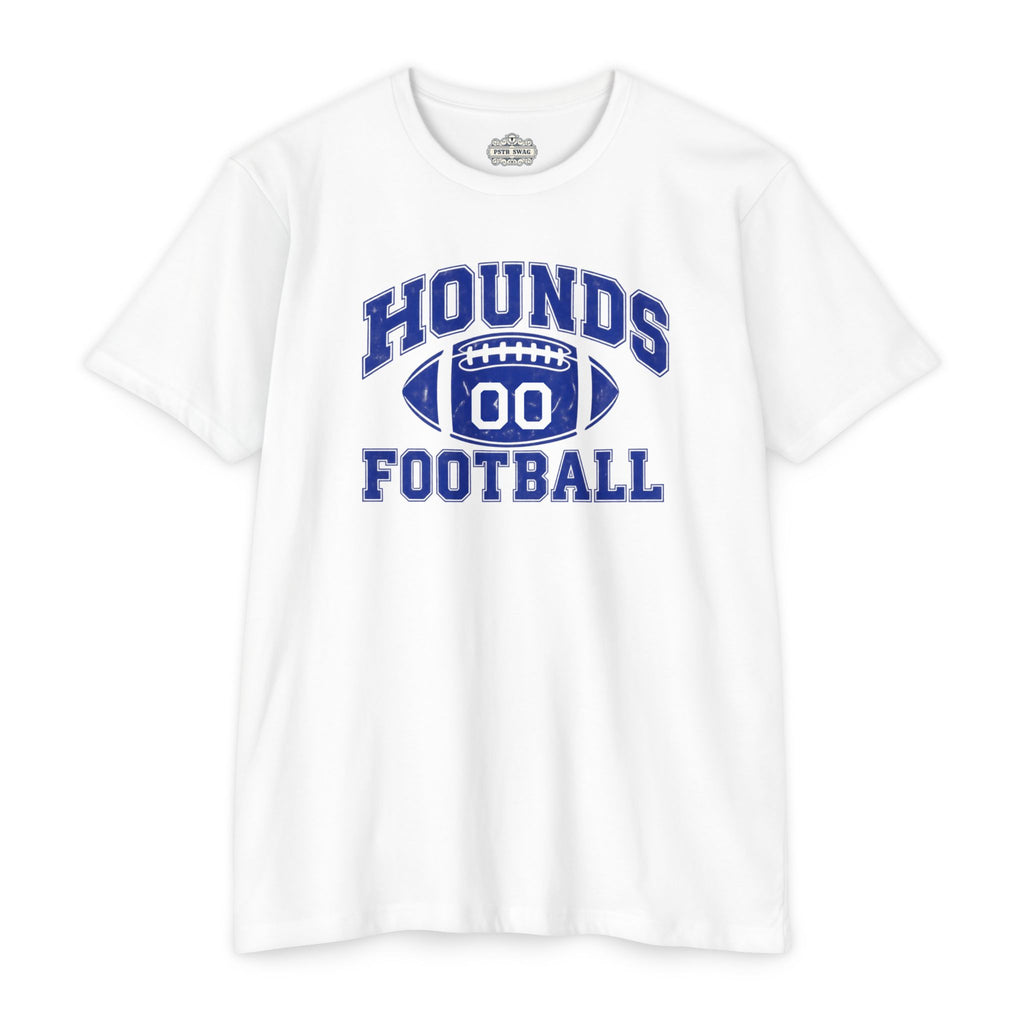 Custom Hounds Football - Personalized Name & Number