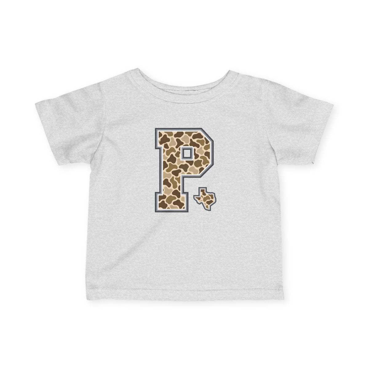 Infant Tee — Duck Camo "P"