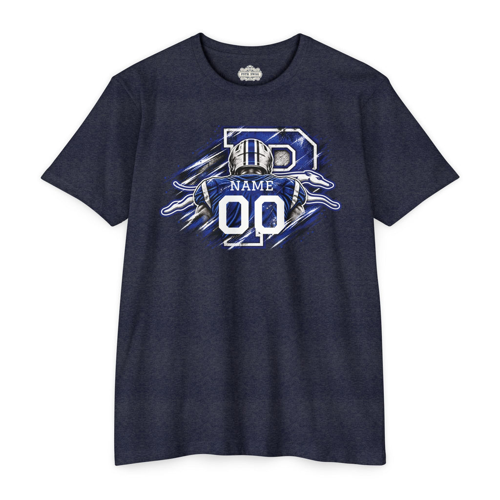 Custom Peaster Football - Personalized Name & Number