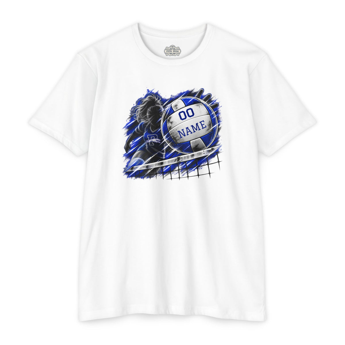 Custom Peaster Volleyball - Personalized Name & Number