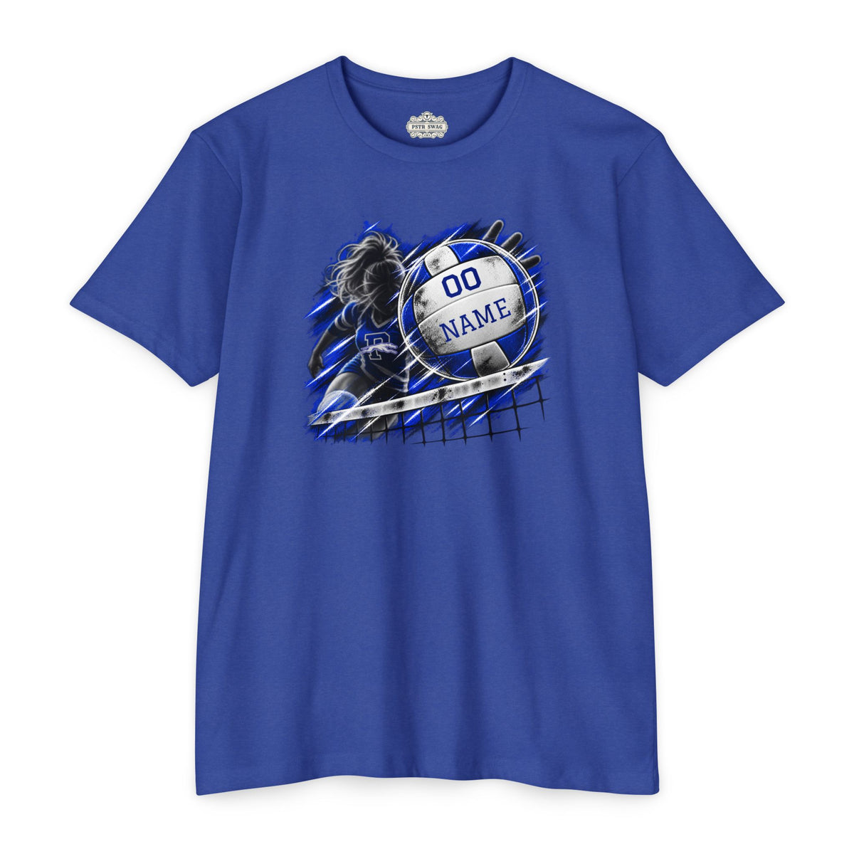 Custom Peaster Volleyball - Personalized Name & Number