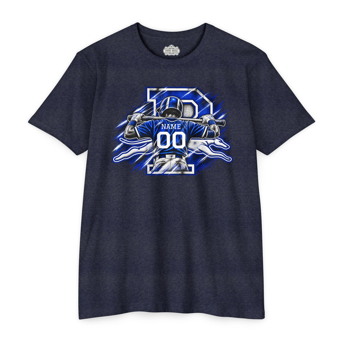 Custom Peaster Baseball - Personalized Name & Number
