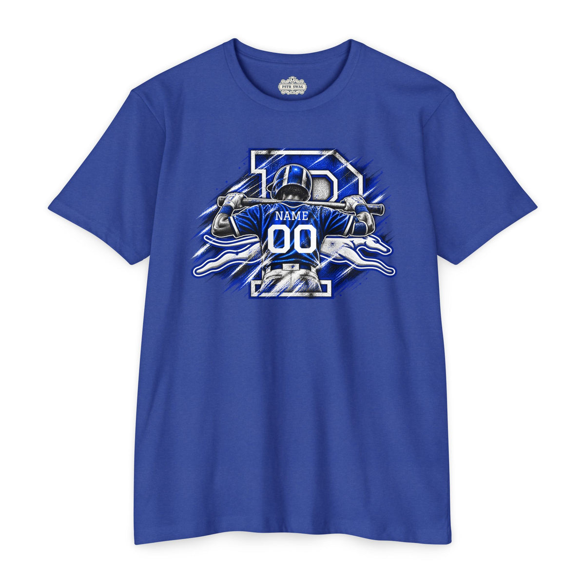 Custom Peaster Baseball - Personalized Name & Number