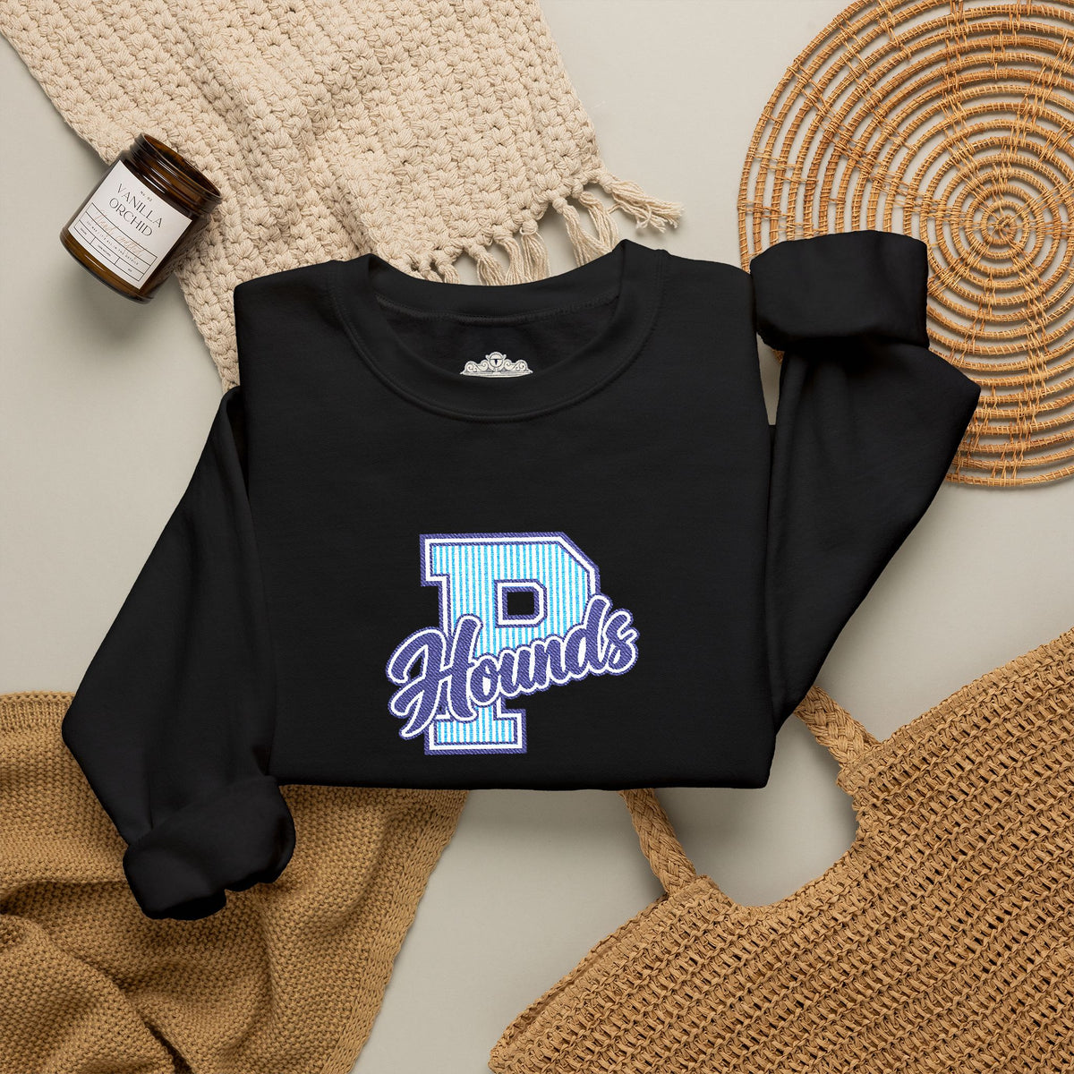 Hounds P Embroidered