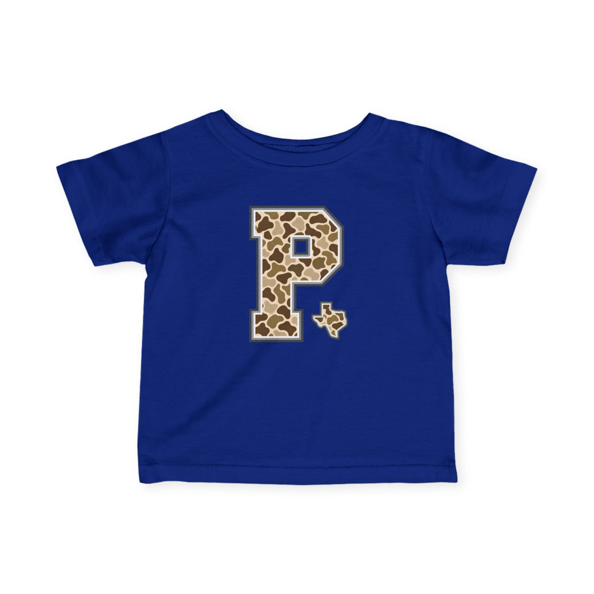 Infant Tee — Duck Camo "P"