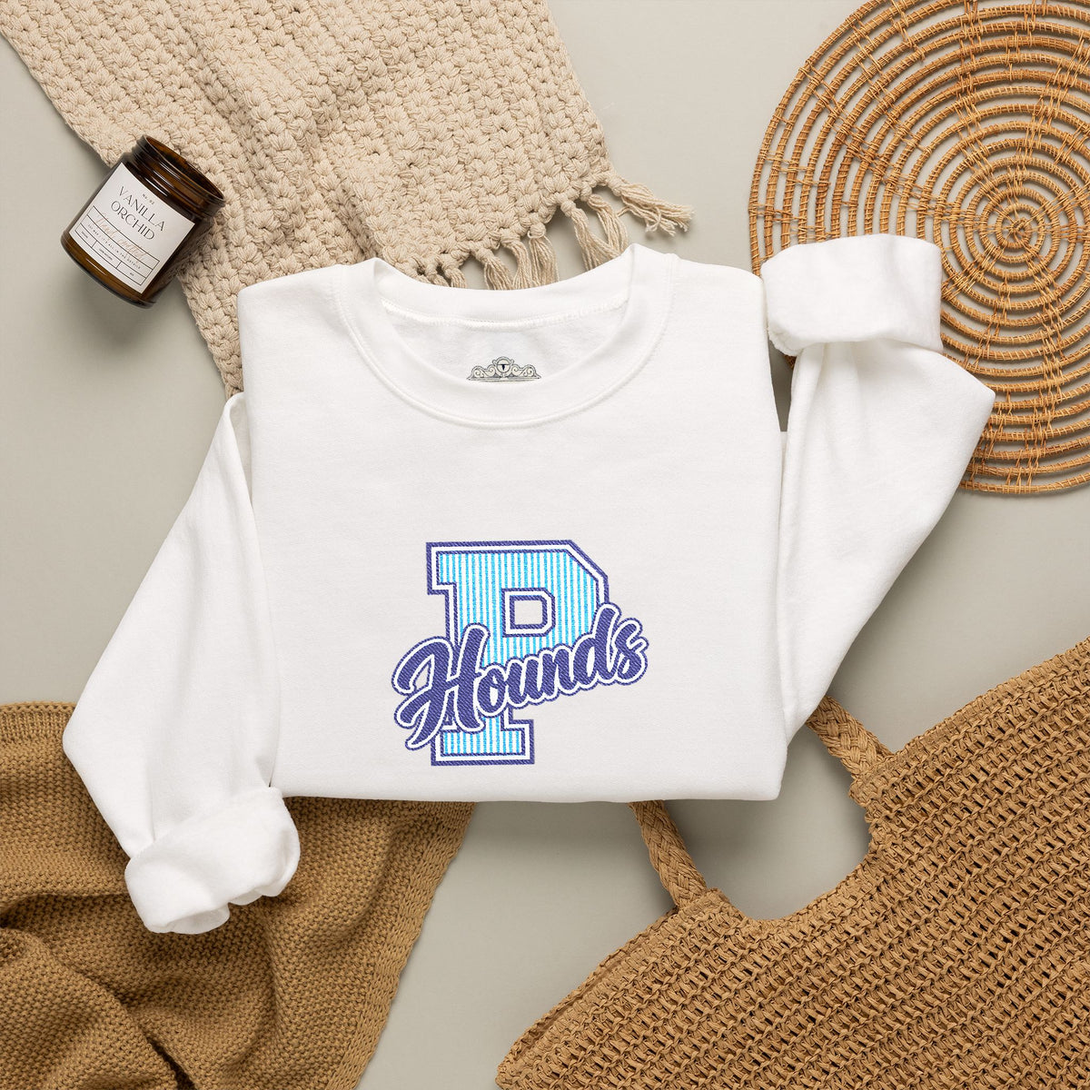 Hounds P Embroidered