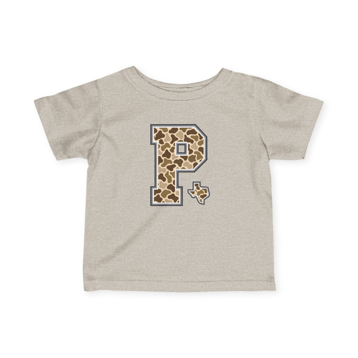 Infant Tee — Duck Camo "P"