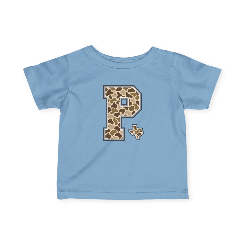 Infant Tee — Duck Camo "P"