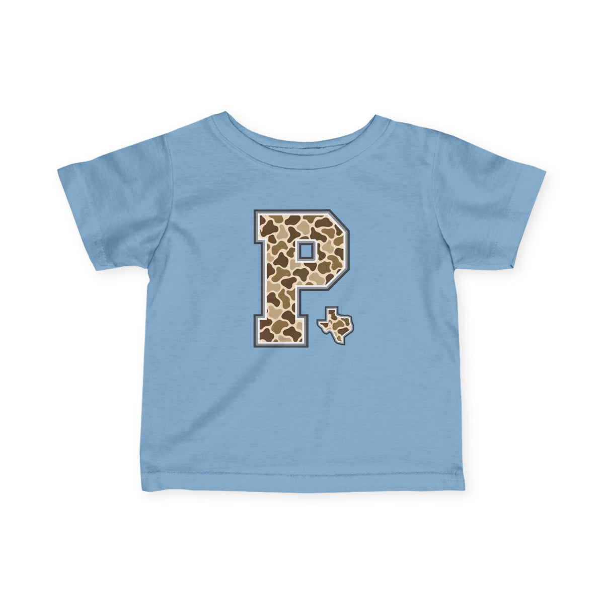 Infant Tee — Duck Camo "P"