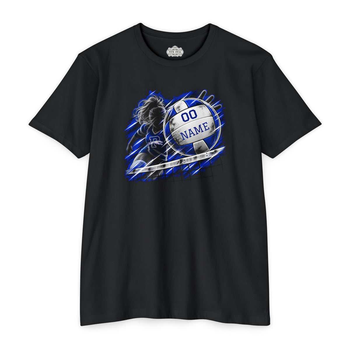 Custom Peaster Volleyball - Personalized Name & Number