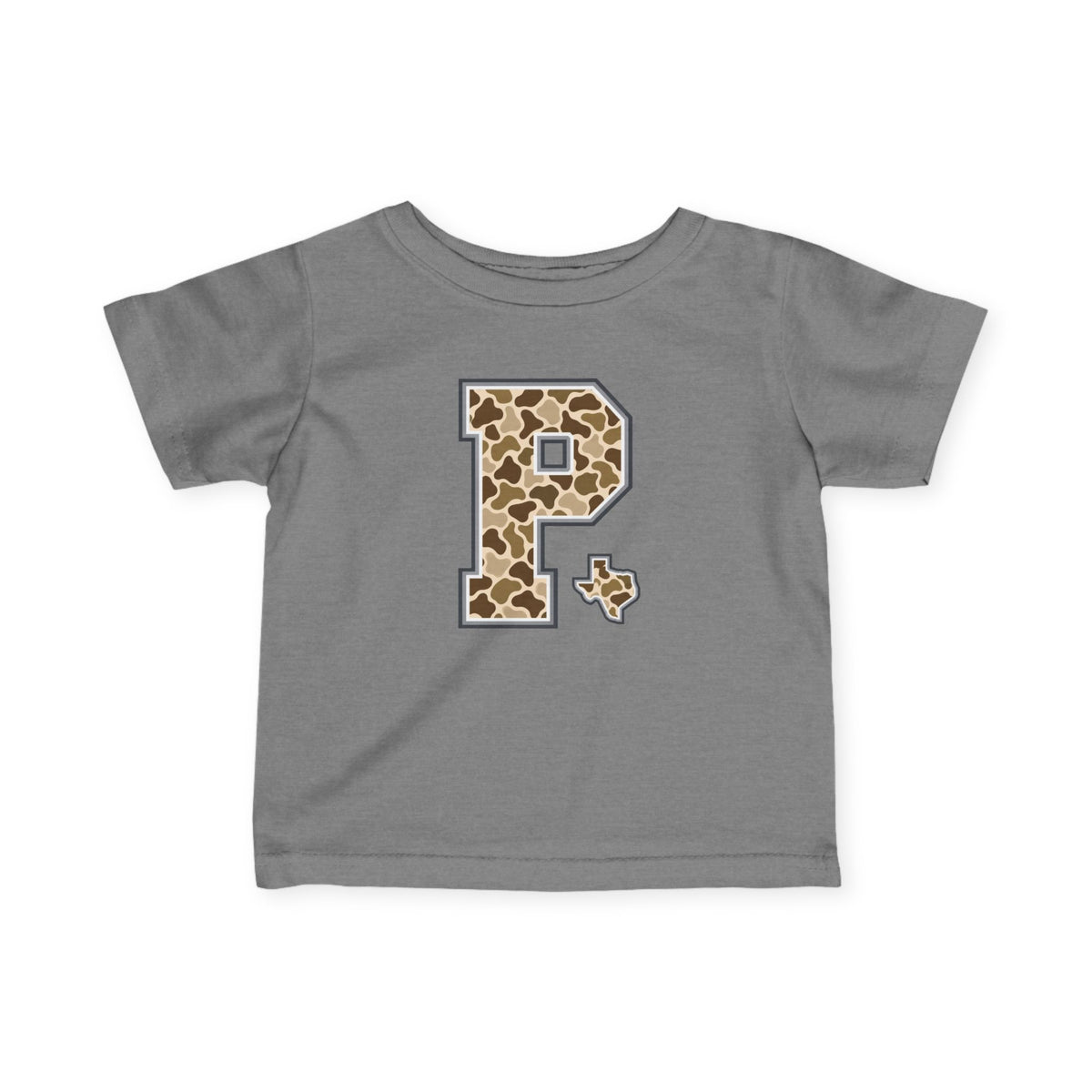 Infant Tee — Duck Camo "P"