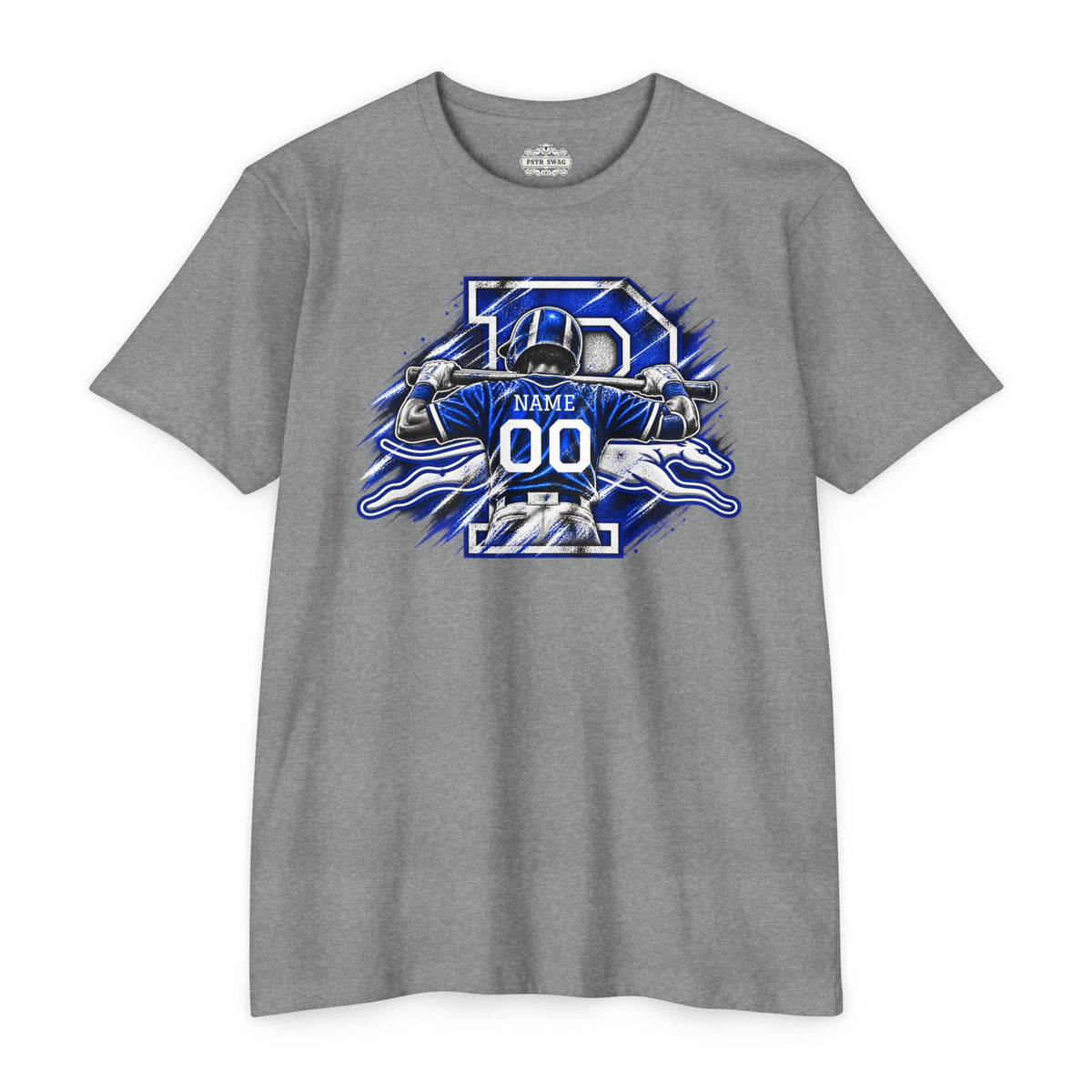Custom Peaster Baseball - Personalized Name & Number
