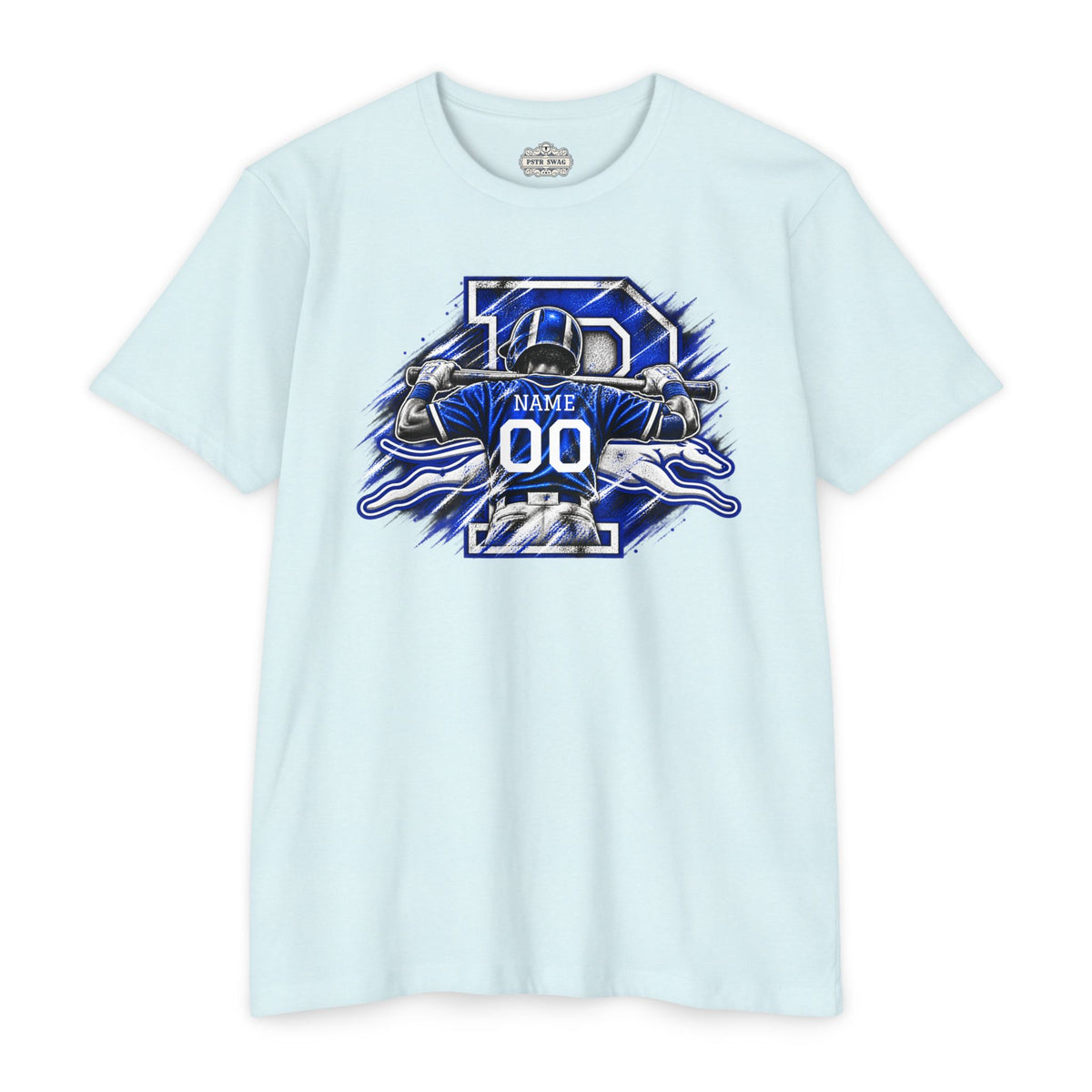Custom Peaster Baseball - Personalized Name & Number